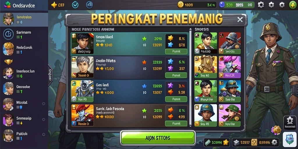 Tampilan antarmuka yang ramah pengguna.