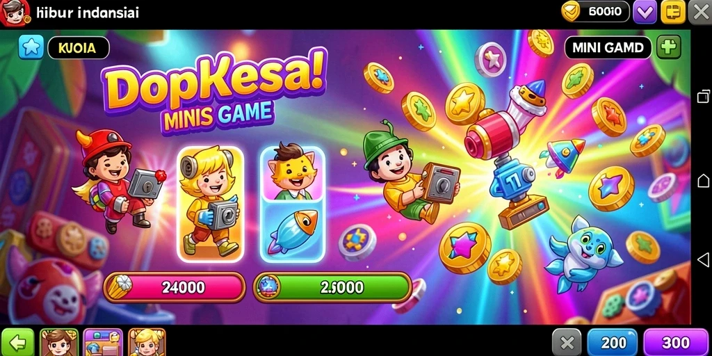 Tampilan antarmuka yang menarik di BANDIT4D.