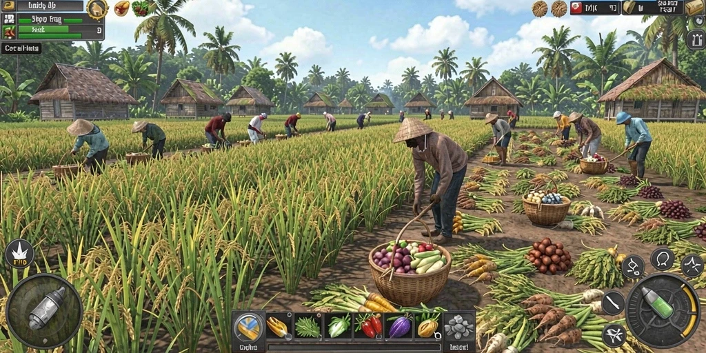 Tangkapan layar menunjukkan karakter utama dalam pertarungan epik.