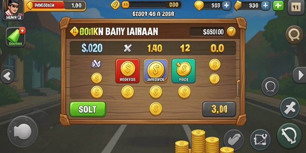 Tangkapan layar menunjukkan karakter utama dalam aksi.