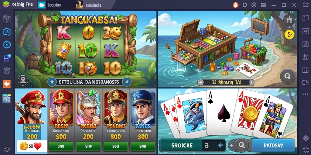 Screenshot menarik dari gameplay JKT8.