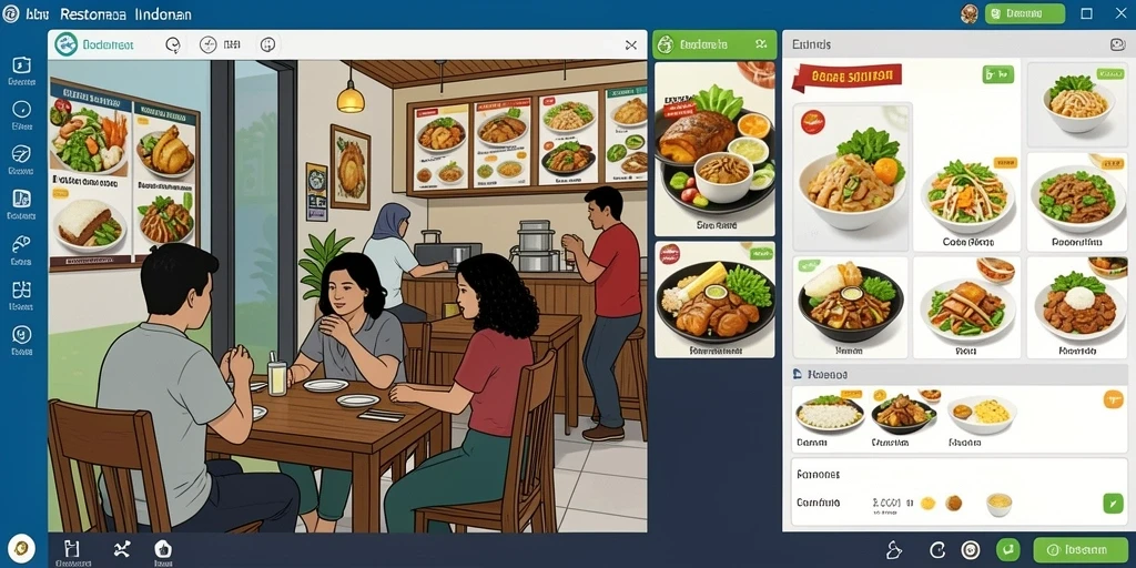 Tampilan antarmuka yang menarik dan ramah pengguna.