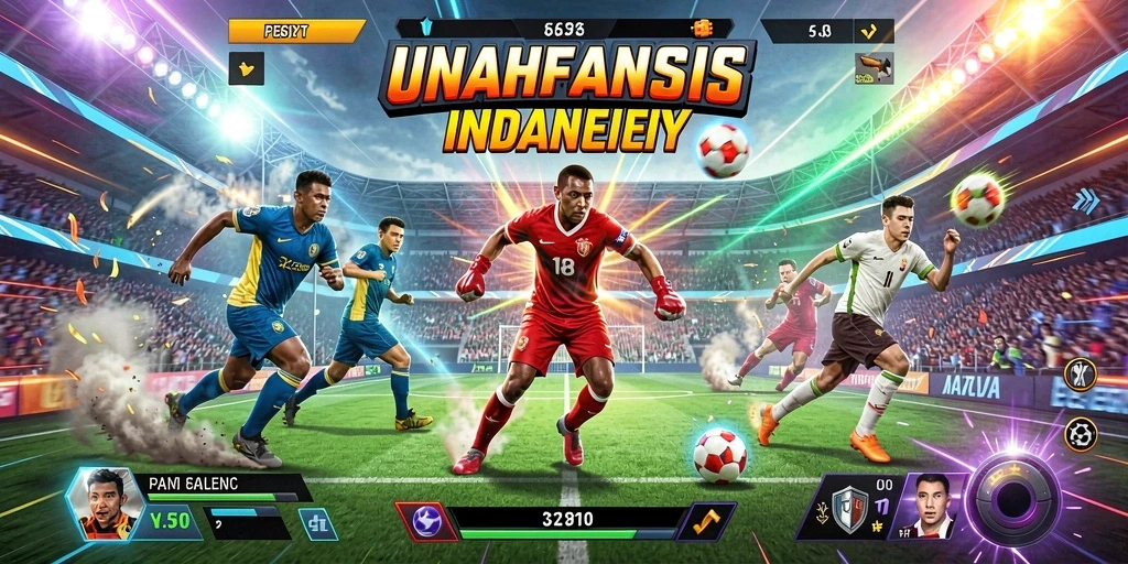 Screenshot menunjukkan karakter utama dalam aksi.