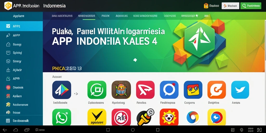 Tampilan awal yang menarik dengan pilihan permainan beragam.