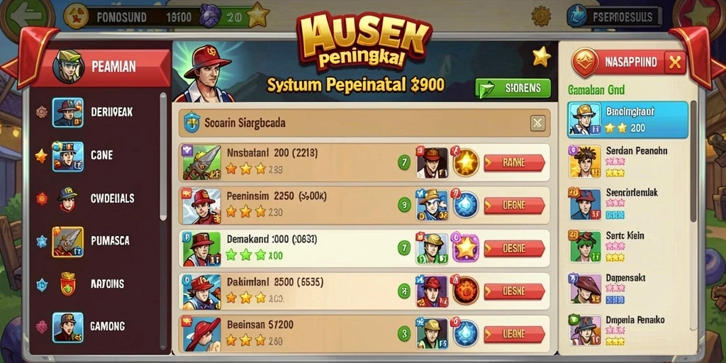 Tampilan antarmuka yang ramah pengguna.