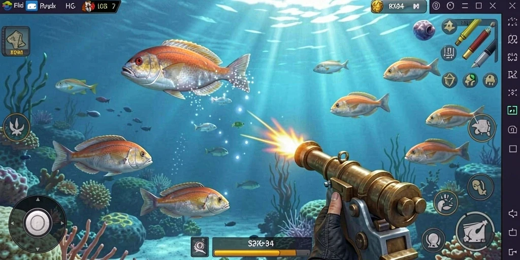 Screenshot menunjukkan grafis menakjubkan dalam game.