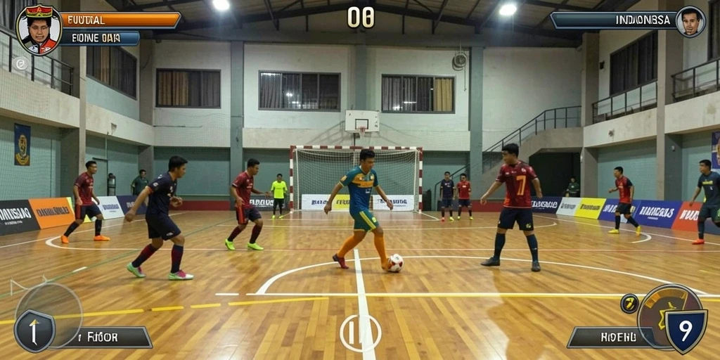 Tampilan layar awal yang menarik dan informatif.