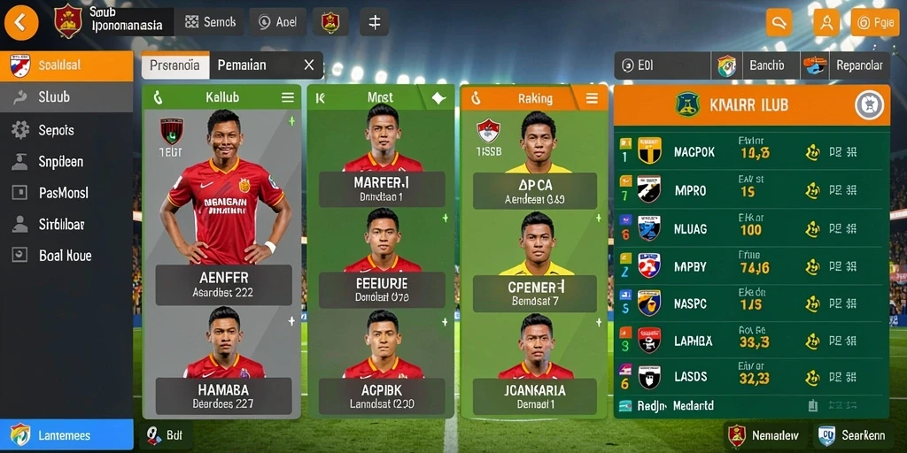Tampilan antarmuka pengguna yang intuitif.