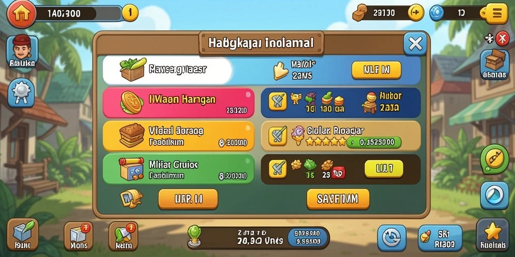 Tampilan antarmuka pengguna yang intuitif.