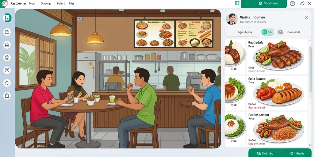 Tampilan antarmuka pengguna yang menarik dan sederhana.