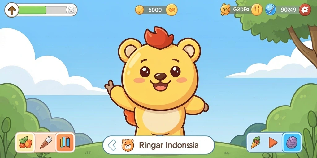 Tampilan antarmuka yang menawan dan mudah digunakan.