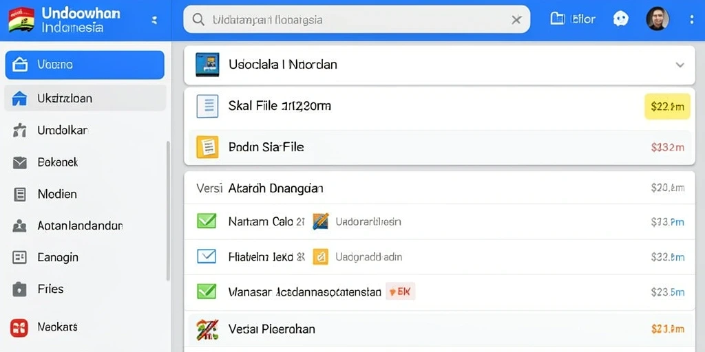 Tampilan antarmuka yang ramah pengguna dan menarik.