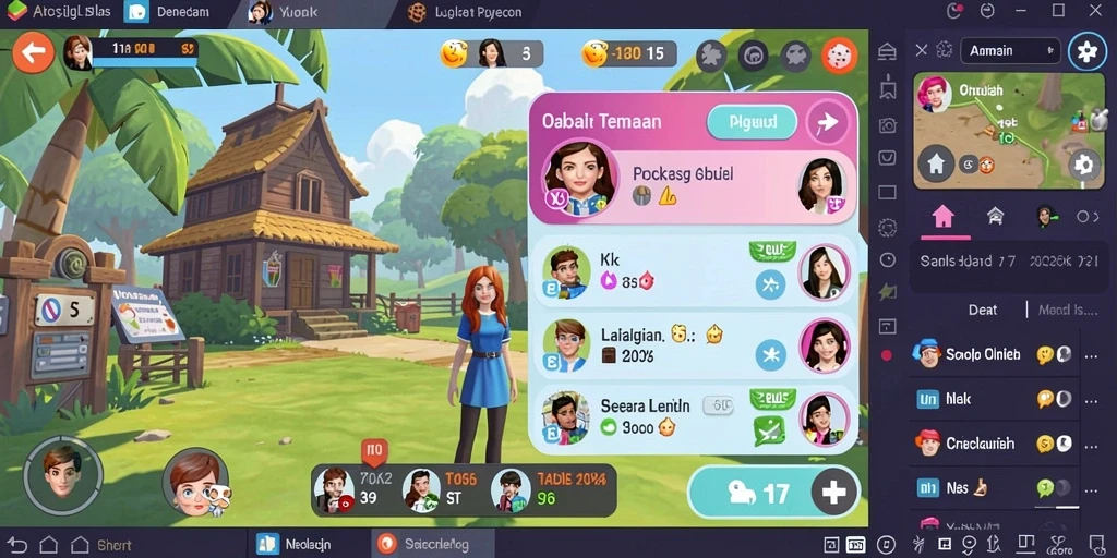Tampilan grafis menakjubkan yang memanjakan mata.
