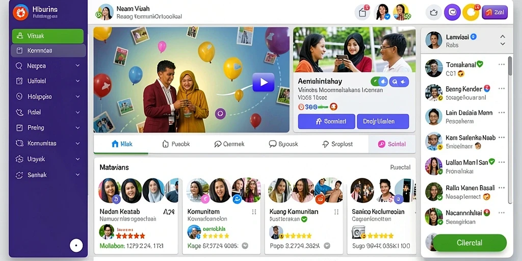 Tampilan antarmuka ZK3 yang menarik dan user-friendly.